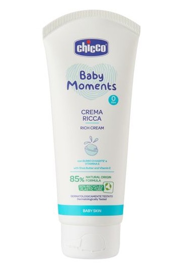 CHICCO BABY MOMENTS КРЕМ ПИТАТЕЛЬНЫЙ КОСМЕТИЧЕСКИЙ КРЕМ 100 МЛ №1