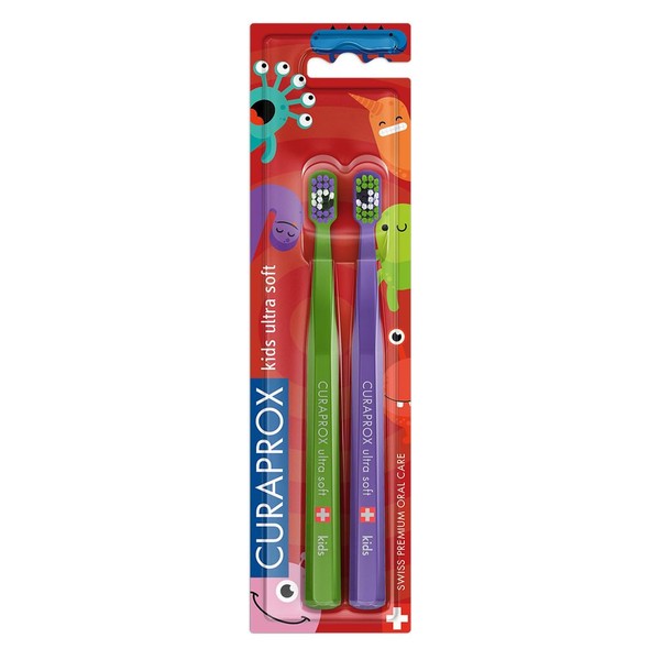 CURAPROX ЗУБНАЯ ЩЕТКА 5460 DUO LITTLE BACTERIAS EDITION ULTRA SOFT ЗУБНАЯ ЩЕТКА   №2