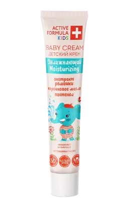 ACTIVE FORMULA KIDS КРЕМ ДЕТСКИЙ УВЛАЖНЯЮЩИЙ С РОМАШКОЙ И ПЕРСИКОВЫМ МАСЛОМ КРЕМ ДЛЯ НАРУЖНОГО ПРИМЕНЕНИЯ [ДЛЯ ДЕТЕЙ] 44 МЛ №1