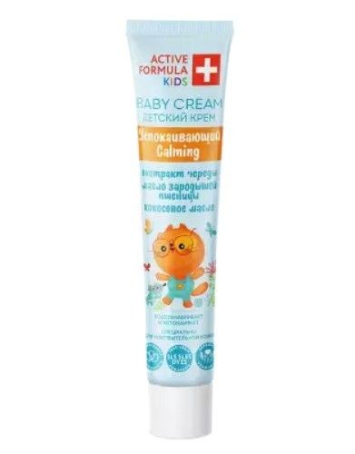 ACTIVE FORMULA KIDS КРЕМ ДЕТСКИЙ УСПОКАИВАЮЩИЙ С ЧЕРЕДОЙ И МАСЛОМ ЗАРОДЫШЕЙ ПШЕНИЦЫ КРЕМ ДЛЯ НАРУЖНОГО ПРИМЕНЕНИЯ [ДЛЯ ДЕТЕЙ] 44 МЛ №1