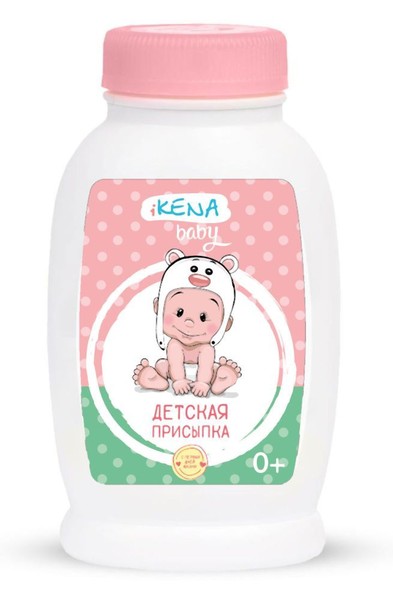 PL IKENA BABY ПРИСЫПКА ДЕТСКАЯ С ЦИНКОМ ПРИСЫПКА ДЛЯ ДЕТЕЙ  100 Г №1