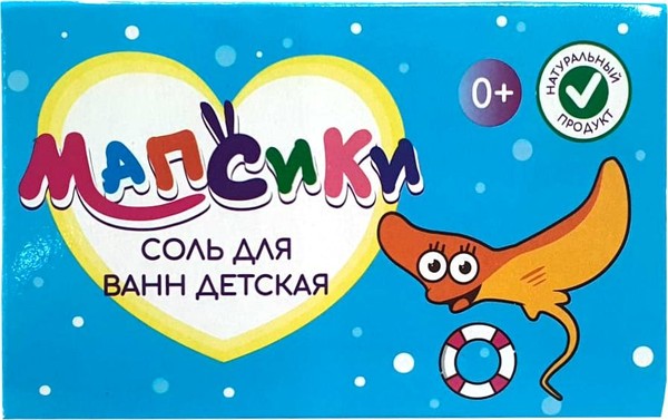 МАПСИКИ СОЛЬ МОРСКАЯ Д/ВАНН ДЕТСКАЯ КОСМЕТИЧЕСКИЕ СРЕДСТВА ДЛЯ РАСТВОРЕНИЯ 150 Г №1