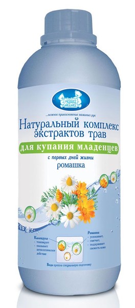 НАША МАМА КОМПЛЕКС ЭКСТРАКТОВ ТРАВ НАТУРАЛЬНЫЙ РОМАШКА КОСМЕТИЧЕСКИЙ КОМПЛЕКС 1000 МЛ №1