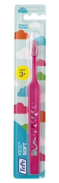 TEPE KIDS ЗУБНАЯ ЩЕТКА ДЕТСКАЯ МЯГКАЯ 3+ ЗУБНАЯ ЩЕТКА ДЕТСКАЯ   №1