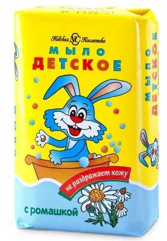 НЕВСКАЯ КОСМЕТИКА МЫЛО ДЕТСКОЕ С РОМАШКОЙ МЫЛО 90 Г №1