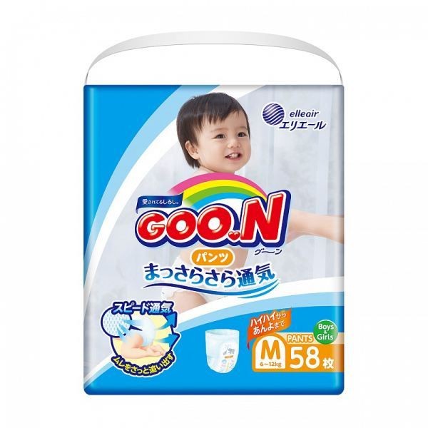 GOON ПОДГУЗНИКИ-ТРУСИКИ M (6-12КГ) ПОДГУЗНИКИ ДЕТСКИЕ-ТРУСЫ MEDIUM №58