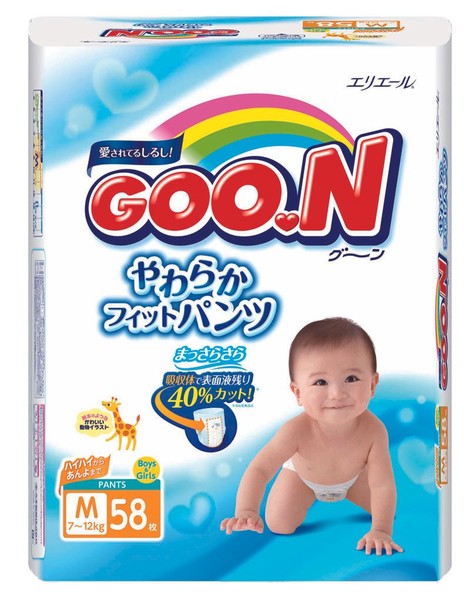 GOON ПОДГУЗНИКИ-ТРУСИКИ M (7-12КГ) ПОДГУЗНИКИ ДЕТСКИЕ-ТРУСЫ №58