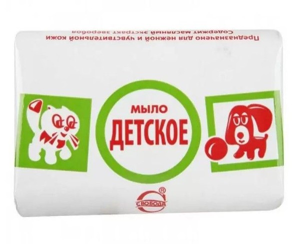 МЫЛО ДЕТСКОЕ КОСМЕТИЧЕСКОЕ МЫЛО 90 Г №1