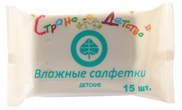СТРАНА ДЕТСТВА САЛФЕТКИ ВЛАЖНЫЕ ДЕТСКИЕ САЛФЕТКИ ВЛАЖНЫЕ ДЕТСКИЕ №15