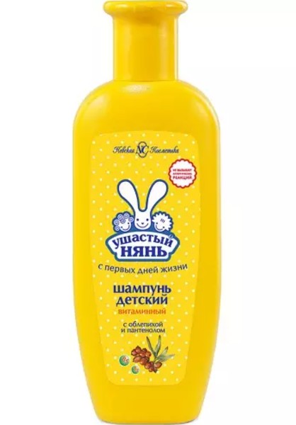УШАСТЫЙ НЯНЬ ШАМПУНЬ ВИТАМИННЫЙ ОБЛЕПИХА/ПАНТЕНОЛ ШАМПУНЬ ДЛЯ ДЕТЕЙ 200 МЛ №1