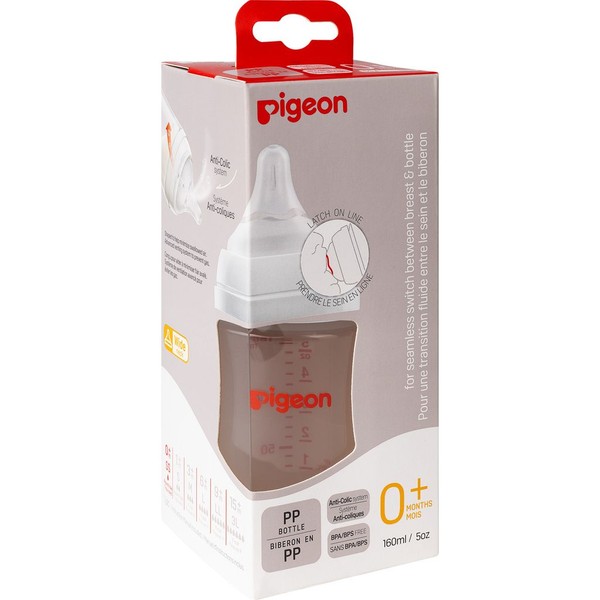 PIGEON БУТЫЛОЧКА Д/КОРМ С ШИРОКИМ ГОРЛОМ 160 МЛ БУТЫЛОЧКА №1