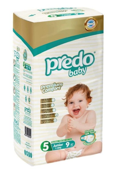 PREDO BABY ПОДГУЗНИКИ ДЕТСКИЕ Р. 5/JUNIOR (11-25 КГ) ПОДГУЗНИКИ ДЕТСКИЕ    №9