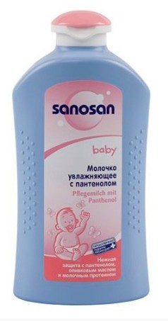 SANOSAN МОЛОЧКО Д/ТЕЛА УВЛАЖНЯЮЩЕЕ С ПАНТЕНОЛОМ МОЛОЧКО ДЛЯ ТЕЛА 100 МЛ №1