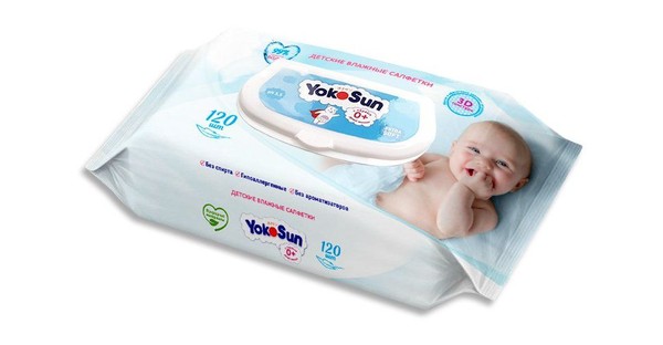 YOKOSUN САЛФЕТКИ ВЛАЖНЫЕ ДЕТСКИЕ САЛФЕТКИ ВЛАЖНЫЕ ДЕТСКИЕ   №120