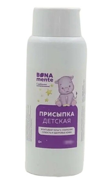 BONA MENTE ПРИСЫПКА ДЕТСКАЯ Б/ДОБАВОК ПРИСЫПКА ДЛЯ ДЕТЕЙ  50 Г №1