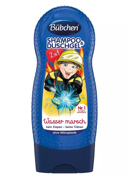 BUBCHEN ШАМПУНЬ И ГЕЛЬ Д/ДУША 2В1 ХРАБРЫЙ ПОЖАРНЫЙ ШАМПУНЬ ДЛЯ ВОЛОС И ТЕЛА ДЛЯ ДЕТЕЙ 230 МЛ №1