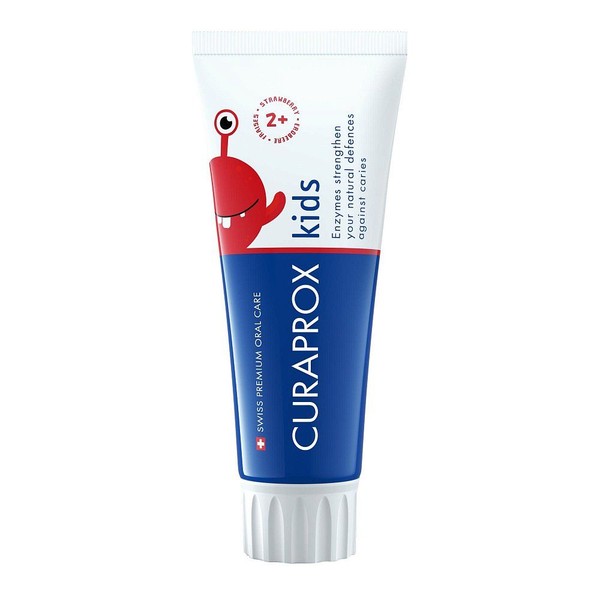 CURAPROX KIDS ЗУБН ПАСТА Д/ДЕТЕЙ 950 СО ВКУСОМ КЛУБНИКИ 2+ ЗУБНАЯ ПАСТА ДЕТСКАЯ 60 МЛ №1