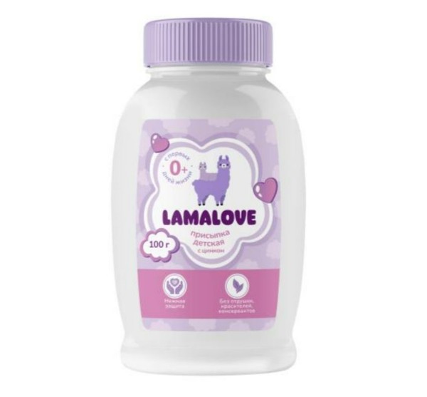 LAMALOVE ПРИСЫПКА ДЕТСКАЯ БЕЗ ОТДУШКИ ПРИСЫПКА ДЛЯ ДЕТЕЙ  100 Г №1