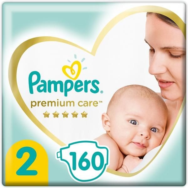 PAMPERS PREMIUM CARE ПОДГУЗНИКИ 2 MINI 4-8КГ ПОДГУЗНИКИ ДЕТСКИЕ №160