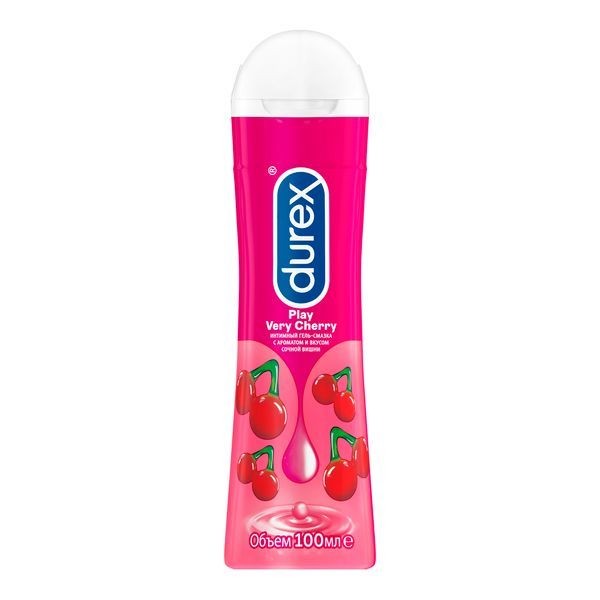 DUREX ГЕЛЬ-СМАЗКА PLAY VERY CHERRY СО СЛАДКИМ АРОМАТОМ ВИШНИ ГЕЛЬ-ЛУБРИКАНТ 100 МЛ №1