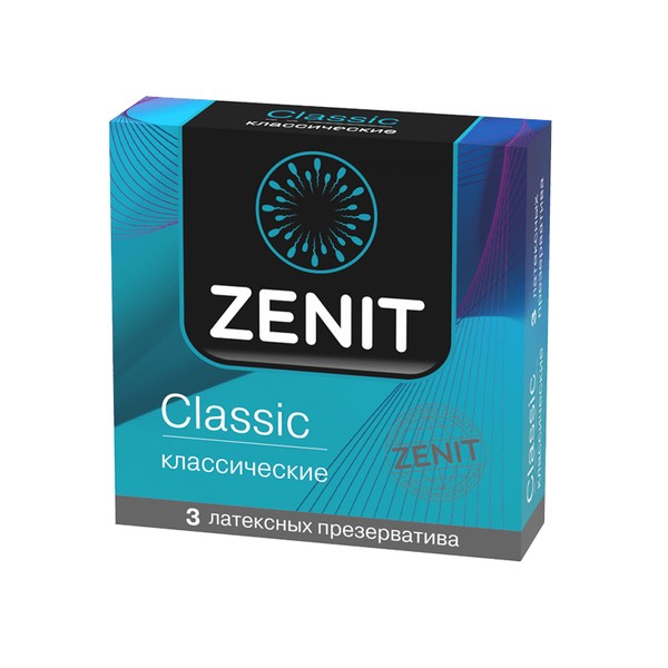 ZENIT ПРЕЗЕРВАТИВЫ КЛАССИЧЕСКИЕ ПРЕЗЕРВАТИВ    №3