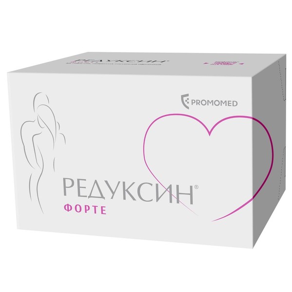 РЕДУКСИН ФОРТЕ ТАБЛЕТКИ ПОКРЫТЫЕ ПЛЕНОЧНОЙ ОБОЛОЧКОЙ 850 МГ+15 МГ   №90