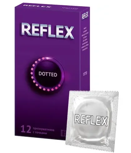 REFLEX ПРЕЗЕРВАТИВЫ ТОЧЕЧНЫЕ DOTTED ПРЕЗЕРВАТИВ №12