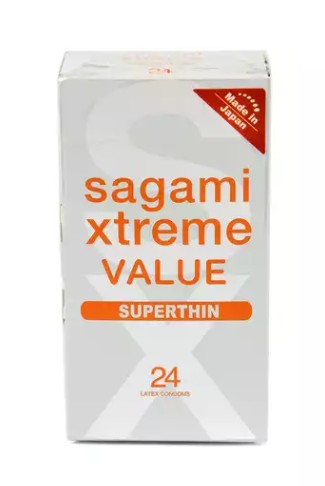 SAGAMI XTREME 0.04 ПРЕЗЕРВАТИВЫ УЛЬТРАТОНКИЕ ПРЕЗЕРВАТИВ    №24