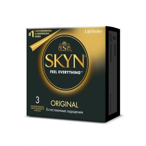 SKYN ORIGINAL ПРЕЗЕРВАТИВЫ КЛАССИЧЕСКИЕ ПРЕЗЕРВАТИВ    №3