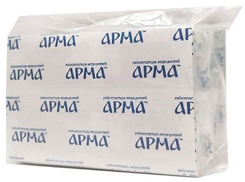 АРМА ЛЕЙКОПЛАСТЫРЬ МЕД БАКТ НА НЕТКАН ОСНОВЕ ПЛАСТЫРЬ 19 ММ X 72 ММ   №100