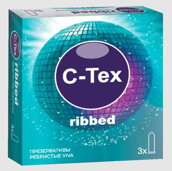 С-TEX РЕБРИСТЫЕ ПРЕЗЕРВАТИВ    №3