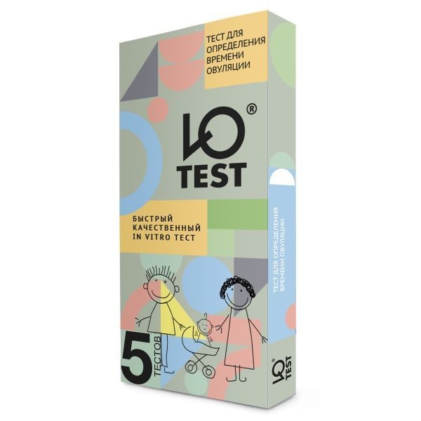 Ю-TEST ТЕСТ НА ОВУЛЯЦИЮ ТЕСТ НА ОВУЛЯЦИЮ №5