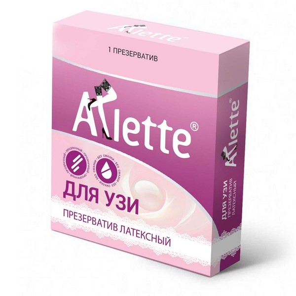 ARLETTE ПРЕЗЕРВАТИВ ЛАТЕКСНЫЙ Д/УЗИ D 28ММ ПРЕЗЕРВАТИВ   №1