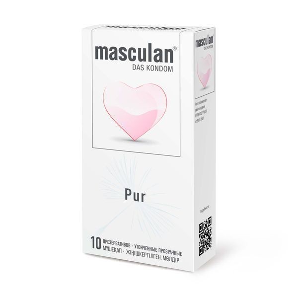 MASCULAN ПРЕЗЕРВАТИВЫ PURE SUPERFINE ПРЕЗЕРВАТИВ №10