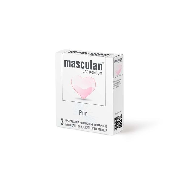 MASCULAN ПРЕЗЕРВАТИВЫ PURE SUPERFINE ПРЕЗЕРВАТИВ №3