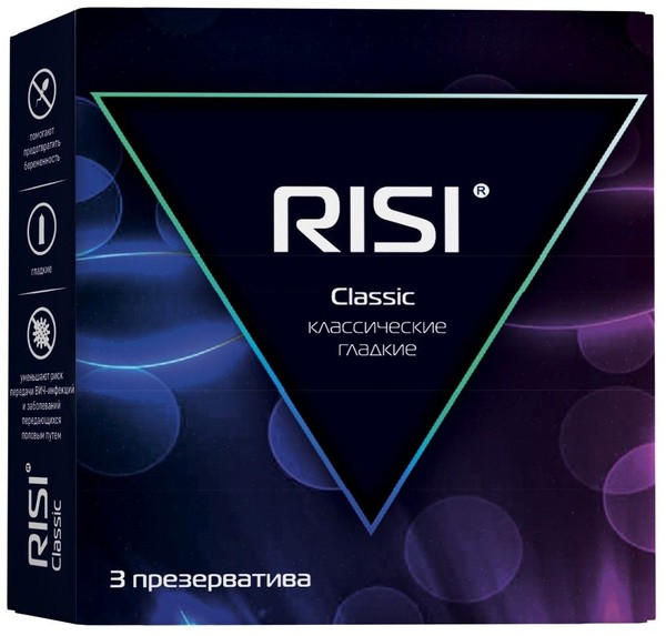RISI ПРЕЗЕРВАТИВЫ CLASSIC ПРЕЗЕРВАТИВ    №3