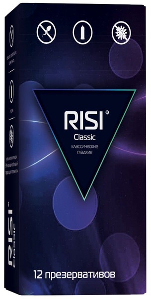 RISI ПРЕЗЕРВАТИВЫ CLASSIC ПРЕЗЕРВАТИВ    №12
