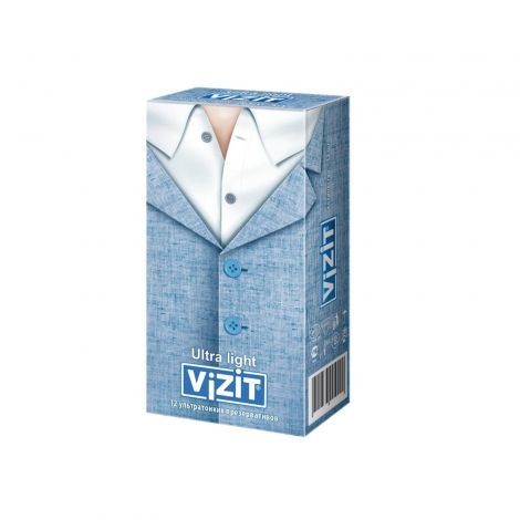 VIZIT ПРЕЗЕРВАТИВЫ ULTRA LIGHT ПРЕЗЕРВАТИВ №12
