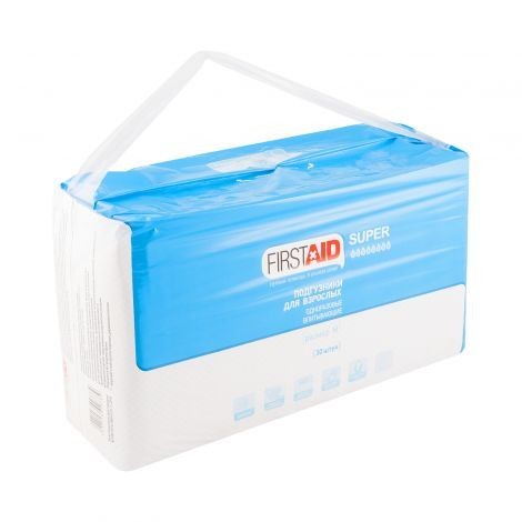 FIRSTAID/ФЕРСТЭЙД ПОДГУЗНИКИ ДЛЯ ВЗРОСЛЫХ ПОДГУЗНИКИ УРОЛОГИЧЕСКИЕ M   №30