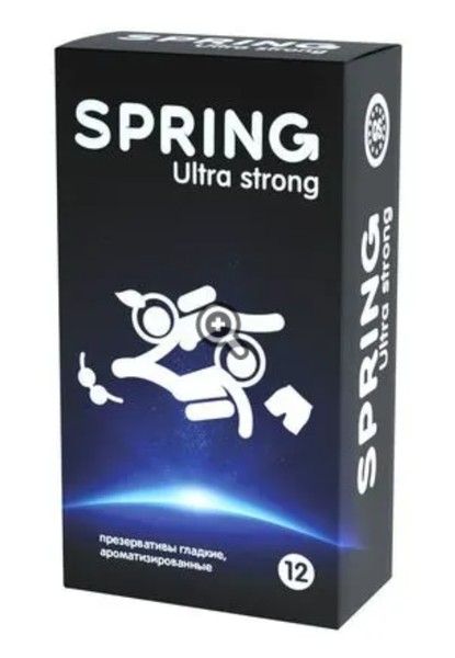 SPRING ULTRA STRONG ПРЕЗЕРВАТИВЫ (УЛЬТРА-ПРОЧНЫЕ) ПРЕЗЕРВАТИВ №12