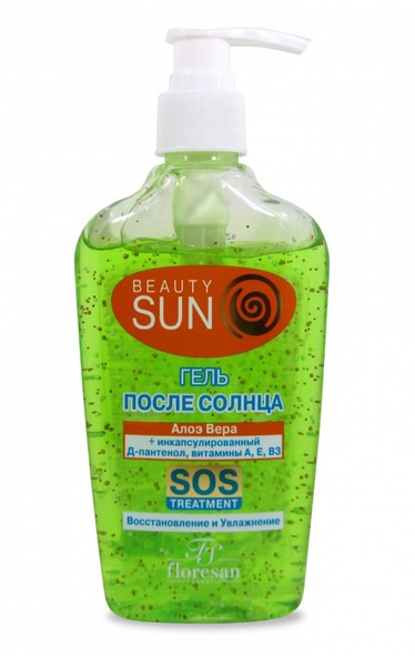 ФЛОРЕСАН BEAUTY SUN ГЕЛЬ ПОСЛЕ СОЛНЦА АЛОЭ-ВЕРА (Ф-287) КОСМЕТИЧЕСКИЙ ГЕЛЬ 220 МЛ №1