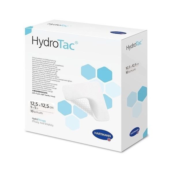 HYDROTAC ПОВЯЗКА ГУБЧАТАЯ ГИДРОФИЛЬНАЯ 12.5 Х 12.5 СМ ПОВЯЗКИ   №10