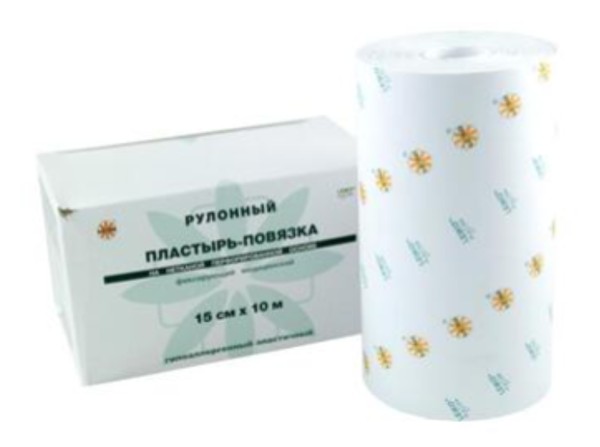 LEIKO ПЛАСТЫРЬ-ПОВЯЗКА НА НЕТКАН(ПЕРФОР)ОСНОВЕ ПЛАСТЫРЬ НА НЕТКАНОЙ ОСНОВЕ 15 СМX10 М   №1