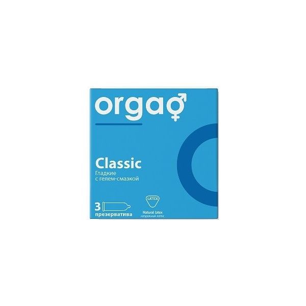 ORGAO ПРЕЗЕРВАТИВЫ CLASSIC ПРЕЗЕРВАТИВ №3