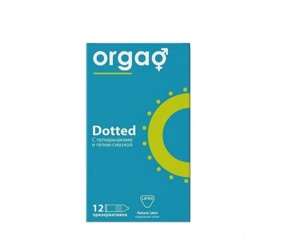 ORGAO ПРЕЗЕРВАТИВЫ DOTTED ПРЕЗЕРВАТИВ №12