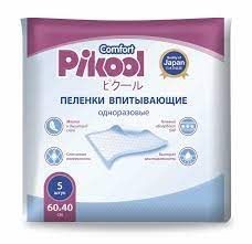 PIKOOL COMFORT ПЕЛЕНКИ ВПИТЫВАЮЩИЕ ОДНОРАЗОВЫЕ 40 СМХ 60СМ ПЕЛЕНКИ ВПИТЫВАЮЩИЕ ВЗРОСЛЫЕ №5