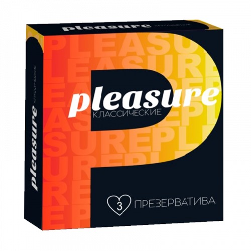 PLEASURE КЛАССИКА ПРЕЗЕРВАТИВ   №3
