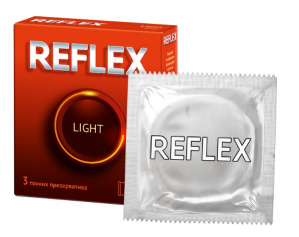 REFLEX ПРЕЗЕРВАТИВЫ LIGHT ПРЕЗЕРВАТИВ    №3