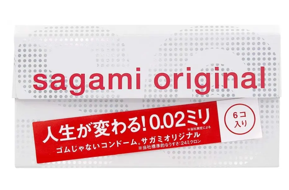 SAGAMI ORIGINAL 0.02 ПРЕЗЕРВАТИВЫ ПОЛИУРЕТАНОВЫЕ ПРЕЗЕРВАТИВ    №6