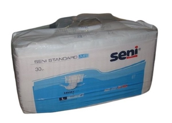 SENI STANDART AIR ПОДГУЗНИКИ ДЛЯ ВЗРОСЛЫХ LARGE ПОДГУЗНИКИ УРОЛОГИЧЕСКИЕ   №30